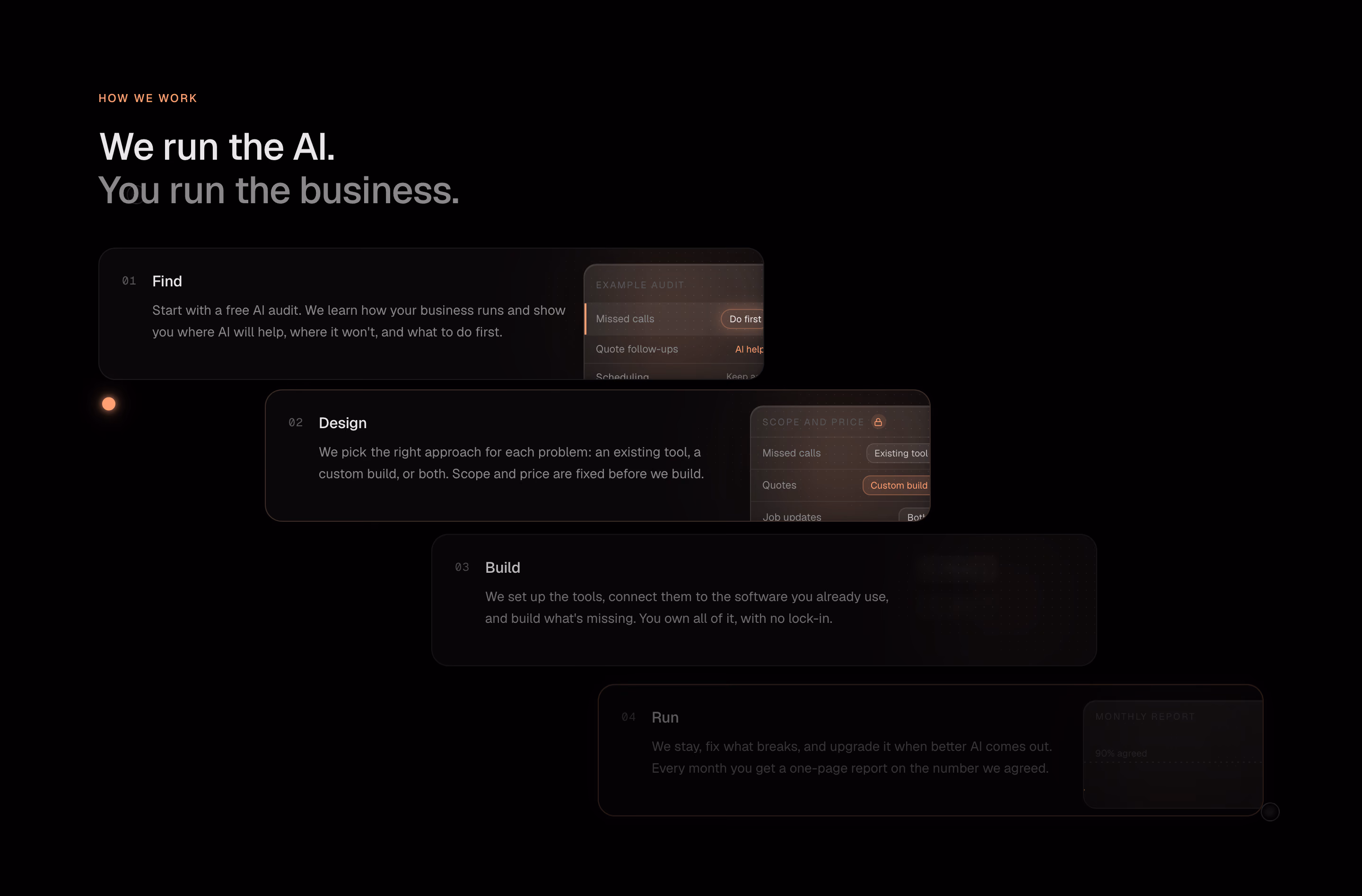 Flon How it works screen