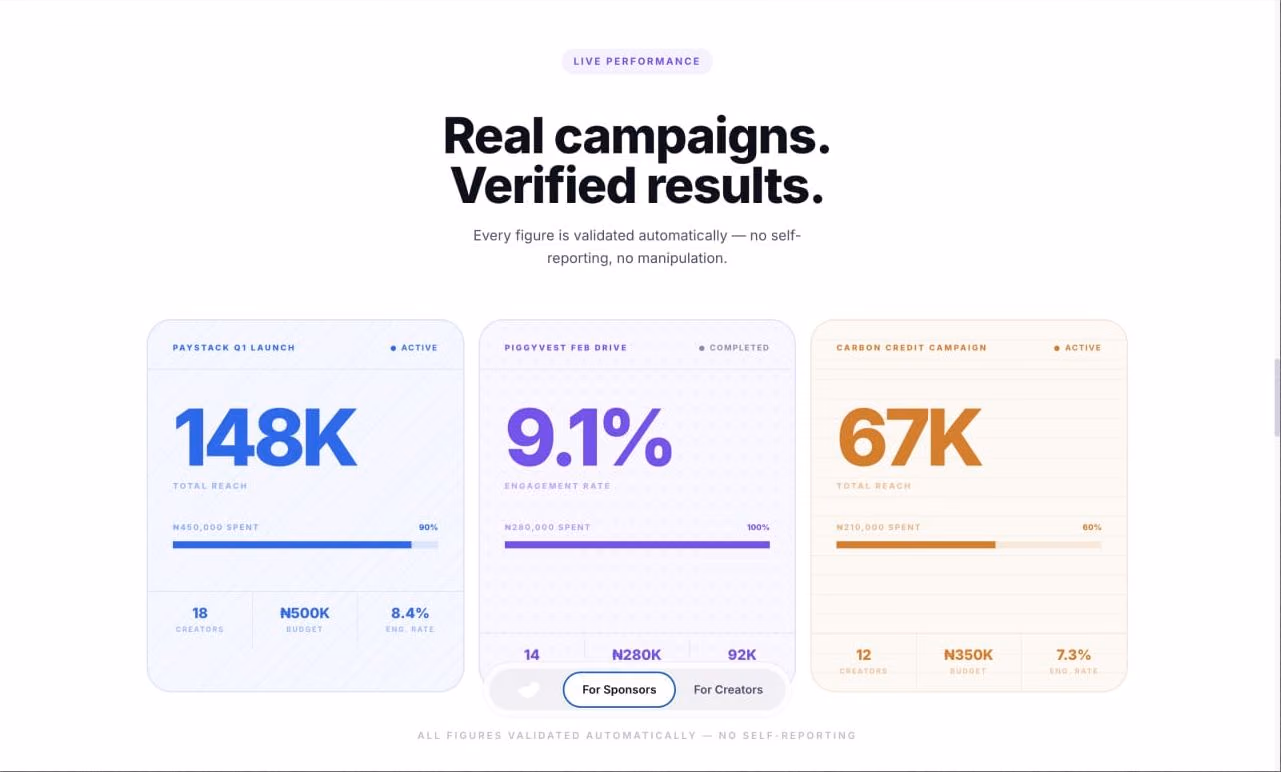Varmply Results screen